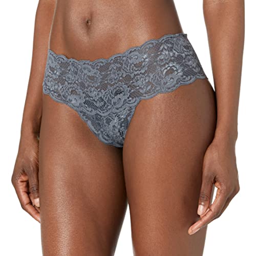 Cosabella Damen Say Never Comfie Thong Tangahöschen, Anthrazit, M-L von Cosabella