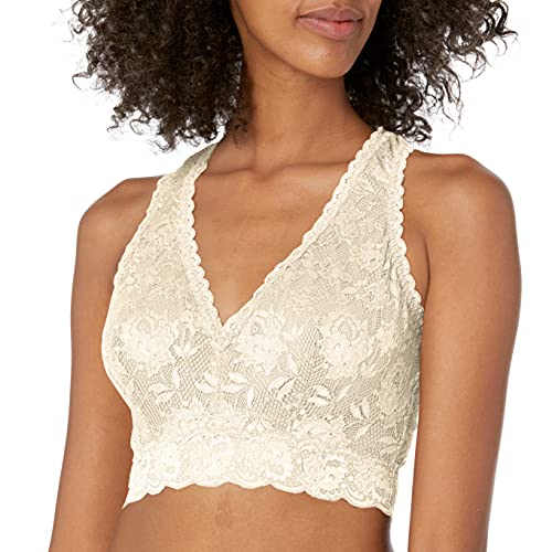 Cosabella Damen Say Never Curvy Racie Racerback Bralette Plunge-BH, Canvas, Large von Cosabella