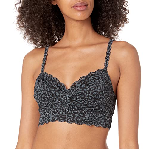 Cosabella Damen Say Never Printed Beauty Sweetie Bralette BH, Black Panther, Medium von Cosabella