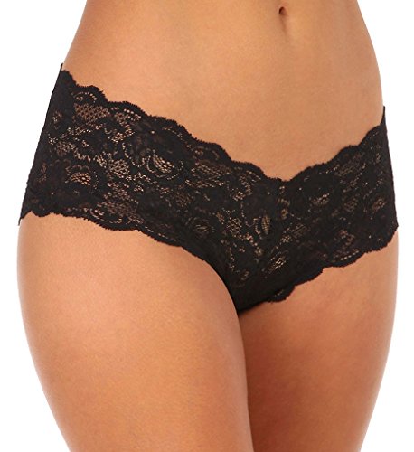 Cosabella Damen Slip Never Say Never Naughtie LR Hotpant, Schwarz - Noir (Black), 38 (Herstellergröße: M/L) von Cosabella