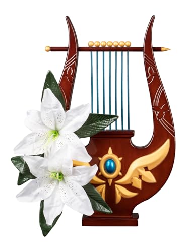 Cosfun Venti Cosplay Harfe Requisiten Venti Harfe Requisite Genshin Venti Cosplay Kostüm Zubehör C08691 Mehrfarbig, Mehrfarbig, Einheitsgröße von Cosfun