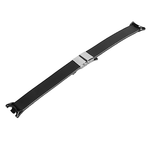Cosiki Uhrenarmband, Vintage-Uhrenarmband mit Faltbarer Faltschließe für den Außenbereich für Damen (Schwarz) von Cosiki