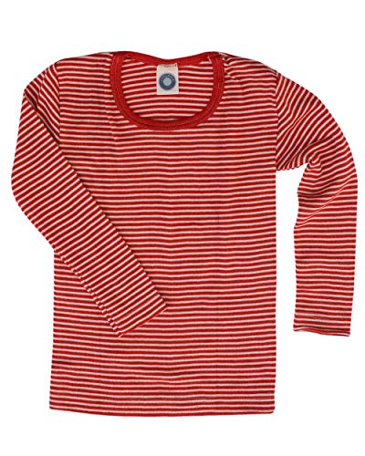 Cosilana, Kinder Unterhemd Langarm, 70% Wolle (kbT), 30% Seide von Cosilana