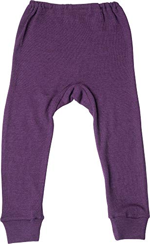 Cosilana Lange Unterhose Wolle/Seide 104 Uni Pflaume 23 von Cosilana