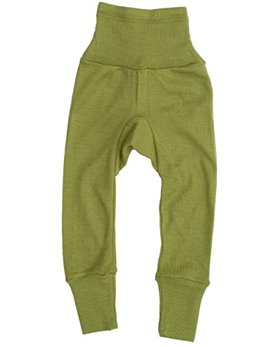 Cosilana, Baby Nabelbundhose/Hose, 70% Wolle, 30% Seide (Grün, 86-92) von Cosilana