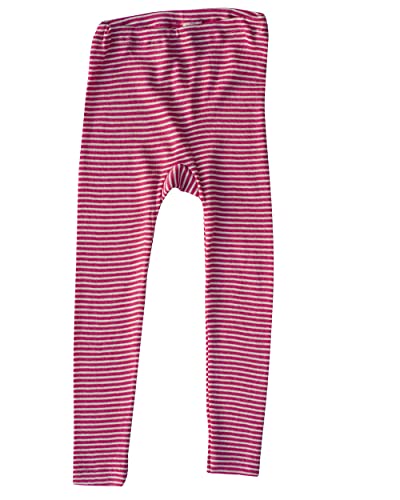 Cosilana, Kinder Leggings 70% Wolle 30% Seide (128, Pink Natur) von Cosilana