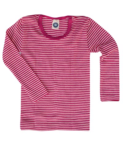 Cosilana, Kinder Unterhemd Langarm, 70% Wolle (kbT), 30% Seide von Cosilana