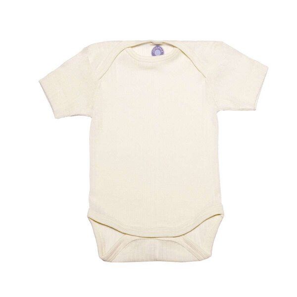 Cosilana Baby Body Kurzarm Bio Baumwolle kbT Wolle Seide von Cosilana
