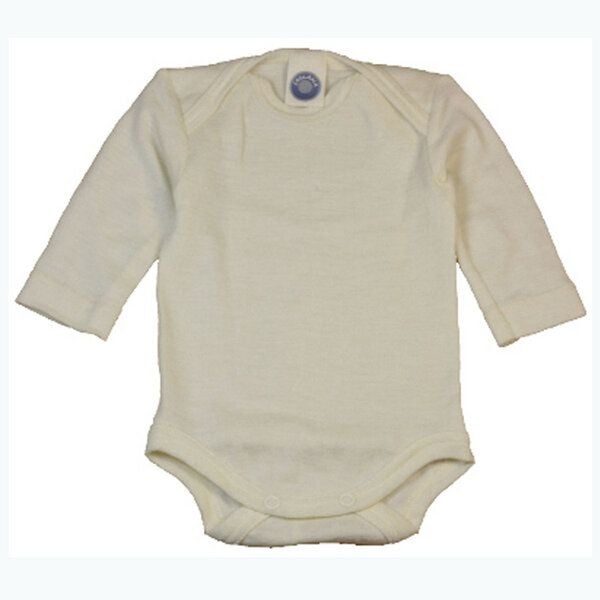 Cosilana Baby-Body Langarm Wolle Seide von Cosilana