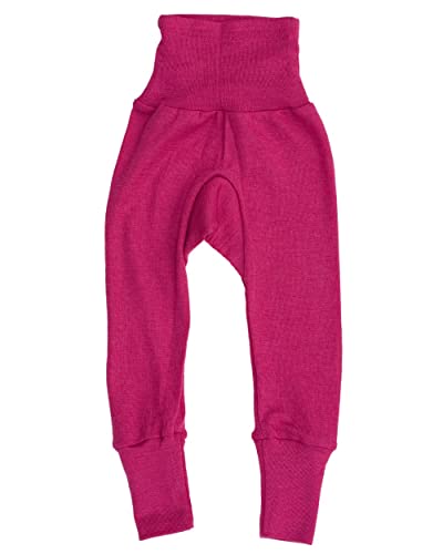 Cosilana, Baby Nabelbundhose/Hose, 70% Wolle, 30% Seide (Pink, 62-68) von Cosilana