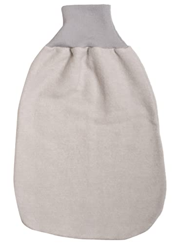 Cosilana Baby Strampelsack Fleece, 60% Wolle (kbT), 40% Baumwolle (KBA) (50 cm, Grau meliert) von Cosilana