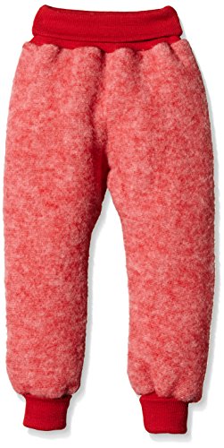 Cosilana Hose Woll-Fleece, Größe 50/56, Farbe Rot melange - Vertrieb nur durch Wollbody® von Cosilana