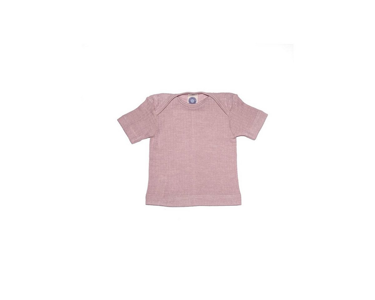 Cosilana Kurzarmshirt (1-tlg) Baby Kurzarm-Shirt aus Bio Baumwolle / Bio Schurwolle / Seide von Cosilana