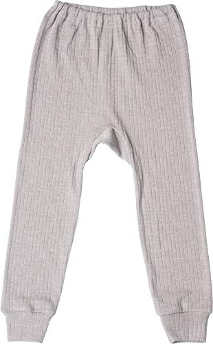 Cosilana Lange Unterhose Seide/Wolle/Baumwolle 104 Grau meliert 940 von Cosilana