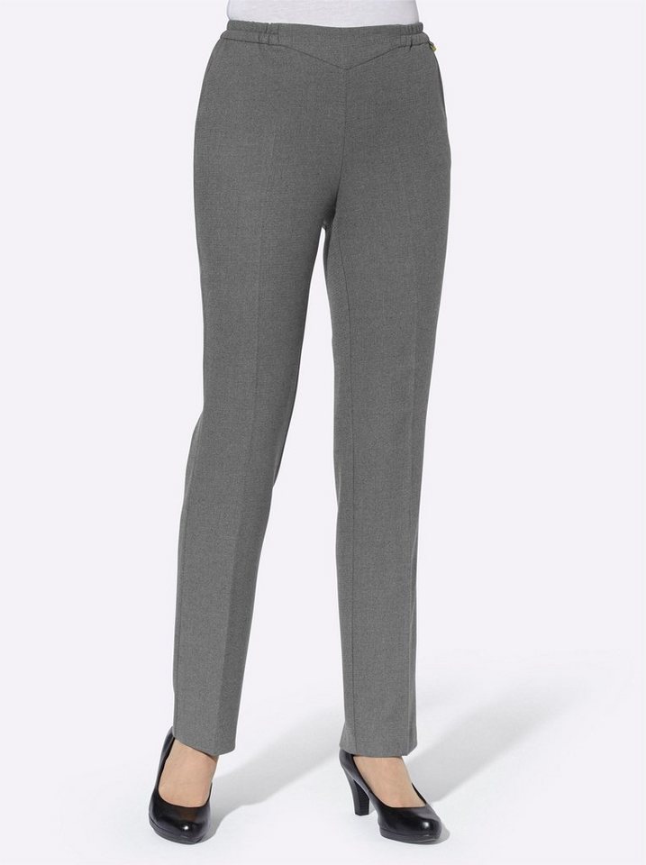 Cosma Jerseyhose Bügelfaltenhose Innenbeinlänge ca. 77 cm von Cosma