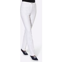 Witt Weiden Damen 5-Pocket-Hose weiß von Cosma