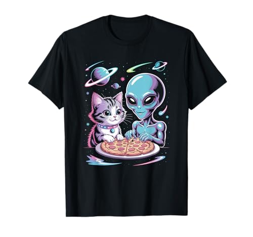 Take Me to Your Litter Lustige Katze UFO Alien Space Herren Damen T-Shirt Take Me to Your Litter Lustige Katze UFO Alien Space Herren Damen T-Shirt von Cosmic Funny Cat