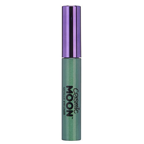Cosmic Moon - Metallic-Eyeliner - 10ml - Für faszinierende Metallic-Augenstile - Grün von Cosmic Moon