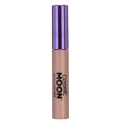 Cosmic Moon - Metallic-Eyeliner - 10ml - Für faszinierende Metallic-Augenstile - Roségold von Cosmic Moon