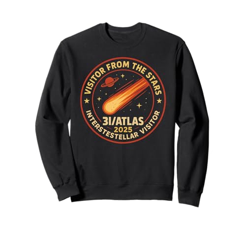 3I/Atlas Interstellarer Komet 2025 | Retro-Weltraum-Patch-Design Sweatshirt 3I/Atlas Interstellarer Komet 2025 | Retro-Weltraum-Patch-Design Sweatshirt von Cosmic Visitor