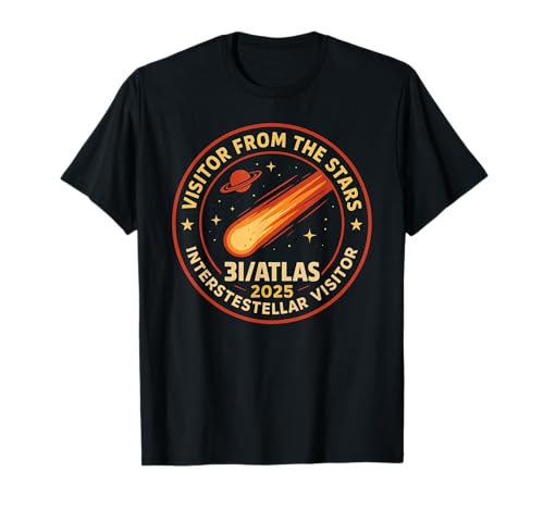 3I/Atlas Interstellarer Komet 2025 | Retro-Weltraum-Patch-Design T-Shirt 3I/Atlas Interstellarer Komet 2025 | Retro-Weltraum-Patch-Design T-Shirt von Cosmic Visitor
