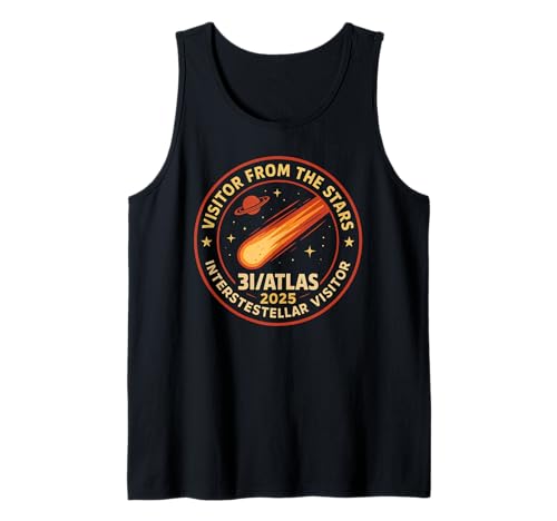 3I/Atlas Interstellarer Komet 2025 | Retro-Weltraum-Patch-Design Tank Top 3I/Atlas Interstellarer Komet 2025 | Retro-Weltraum-Patch-Design Tank Top von Cosmic Visitor