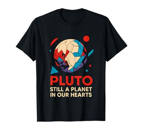 Pluto Still A Planet Vintage Herren SpaceWolf T-Shirt Pluto Still A Planet Vintage Herren SpaceWolf T-Shirt von Cosmic Voyager - Astronaut and Space Fashion