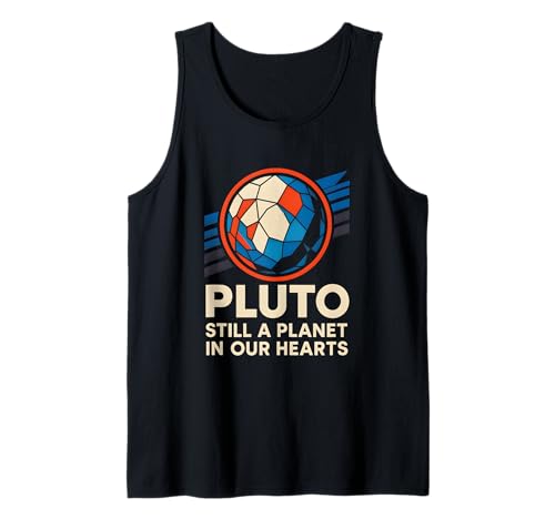 Pluto Still A Planet Vintage Herren SpaceWolf Tank Top Pluto Still A Planet Vintage Herren SpaceWolf Tank Top von Cosmic Voyager - Astronaut and Space Fashion