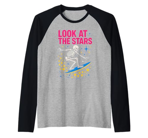 Stars Constellation Look At The Stars Herren Space Astrologie Raglan Stars Constellation Look At The Stars Herren Space Astrologie Raglan von Cosmic Voyager - Astronaut and Space Fashion