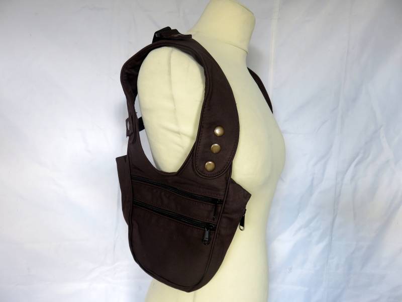 Halftertasche Braun von CosmicCelt