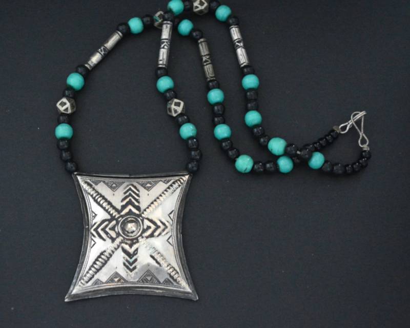 Tuareg Tscherot Gri Amulett Halskette - Anhänger Schmuck von CosmicNorbu