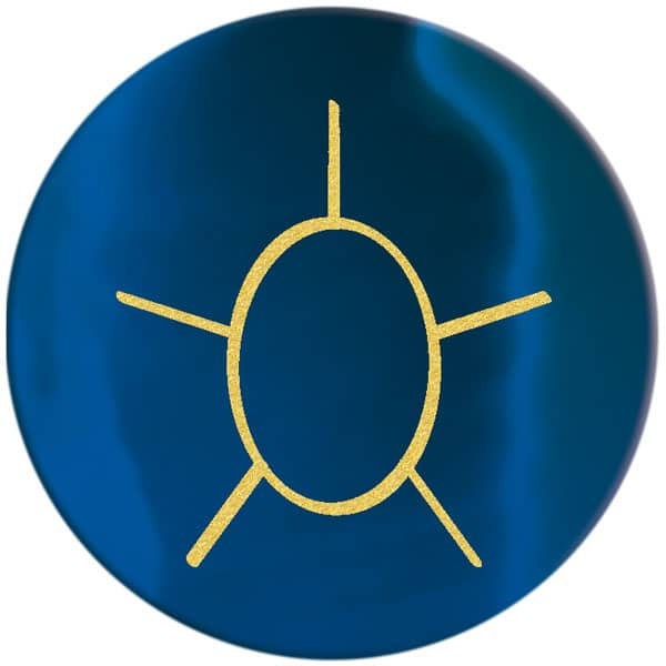 Hondor - Antares Zentralsymbol Symbolanhänger Aus Perlmutt von CosmicSymbol