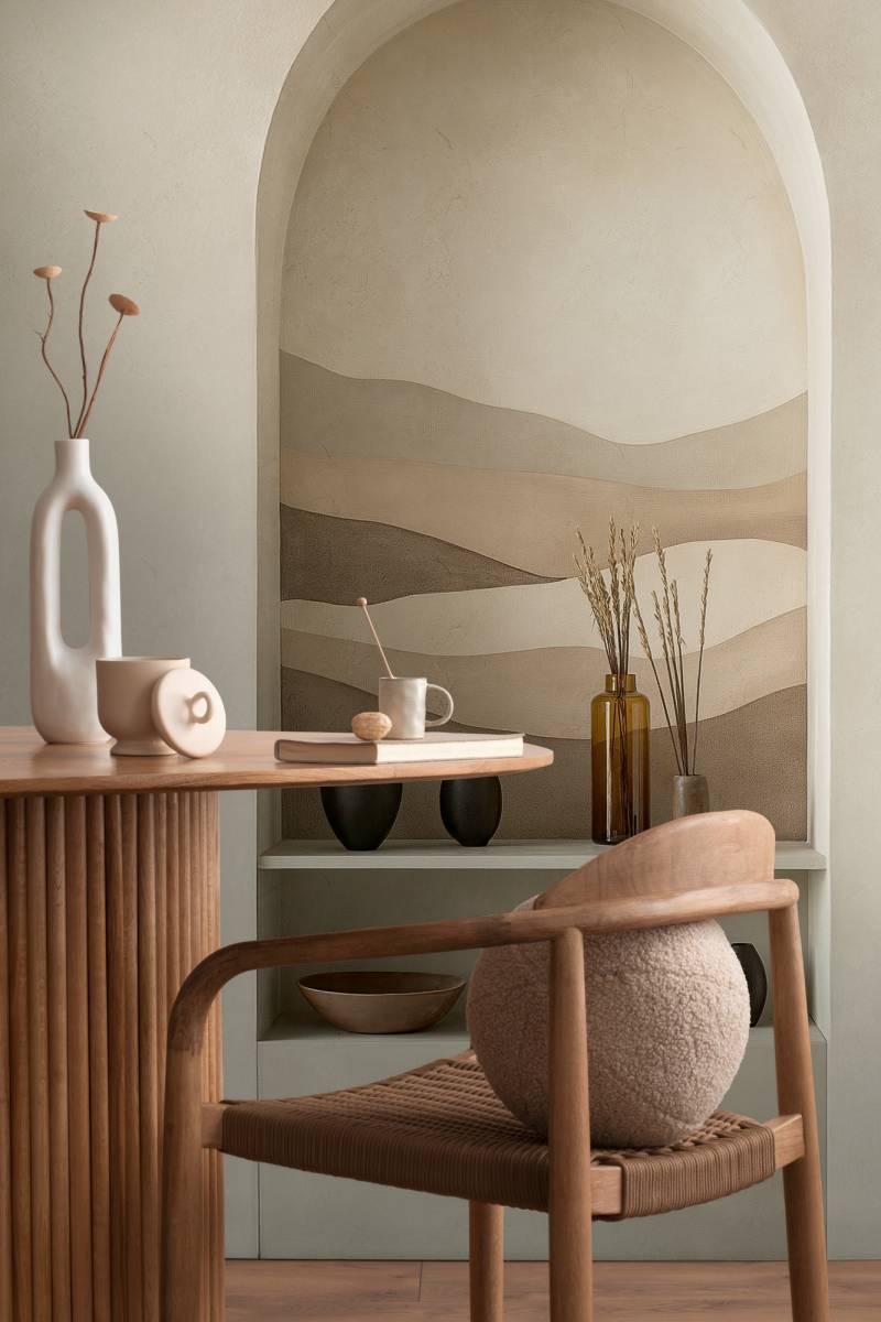 CosmoLiving by Cosmopolitan Vliestapete "Clay Mirage Fototapete erweiterbar" matt strukturiert von Cosmoliving By Cosmopolitan