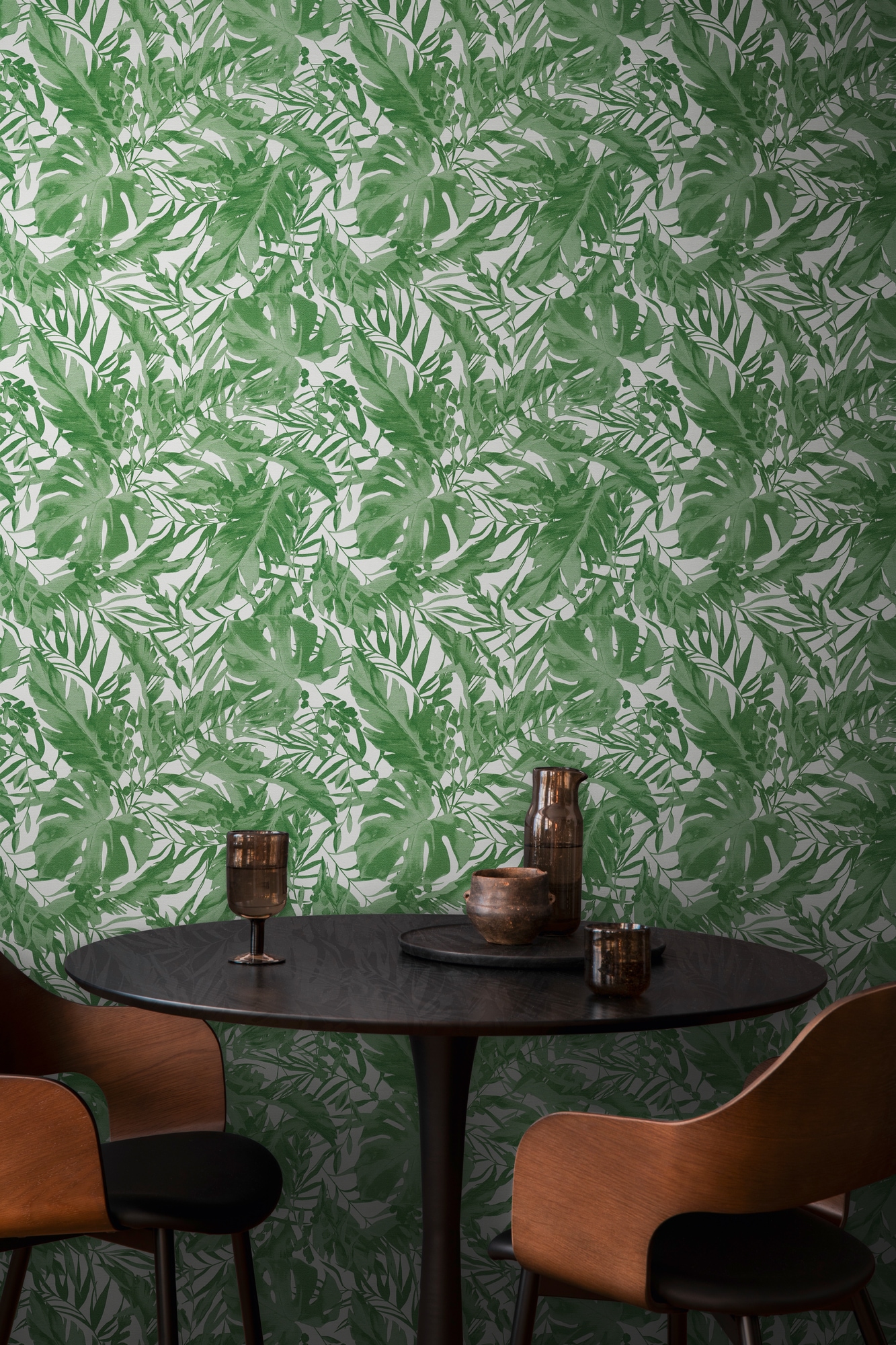 CosmoLiving by Cosmopolitan Vliestapete "Earthlines – Tropische Vliestapete" matt strukturiert von Cosmoliving By Cosmopolitan