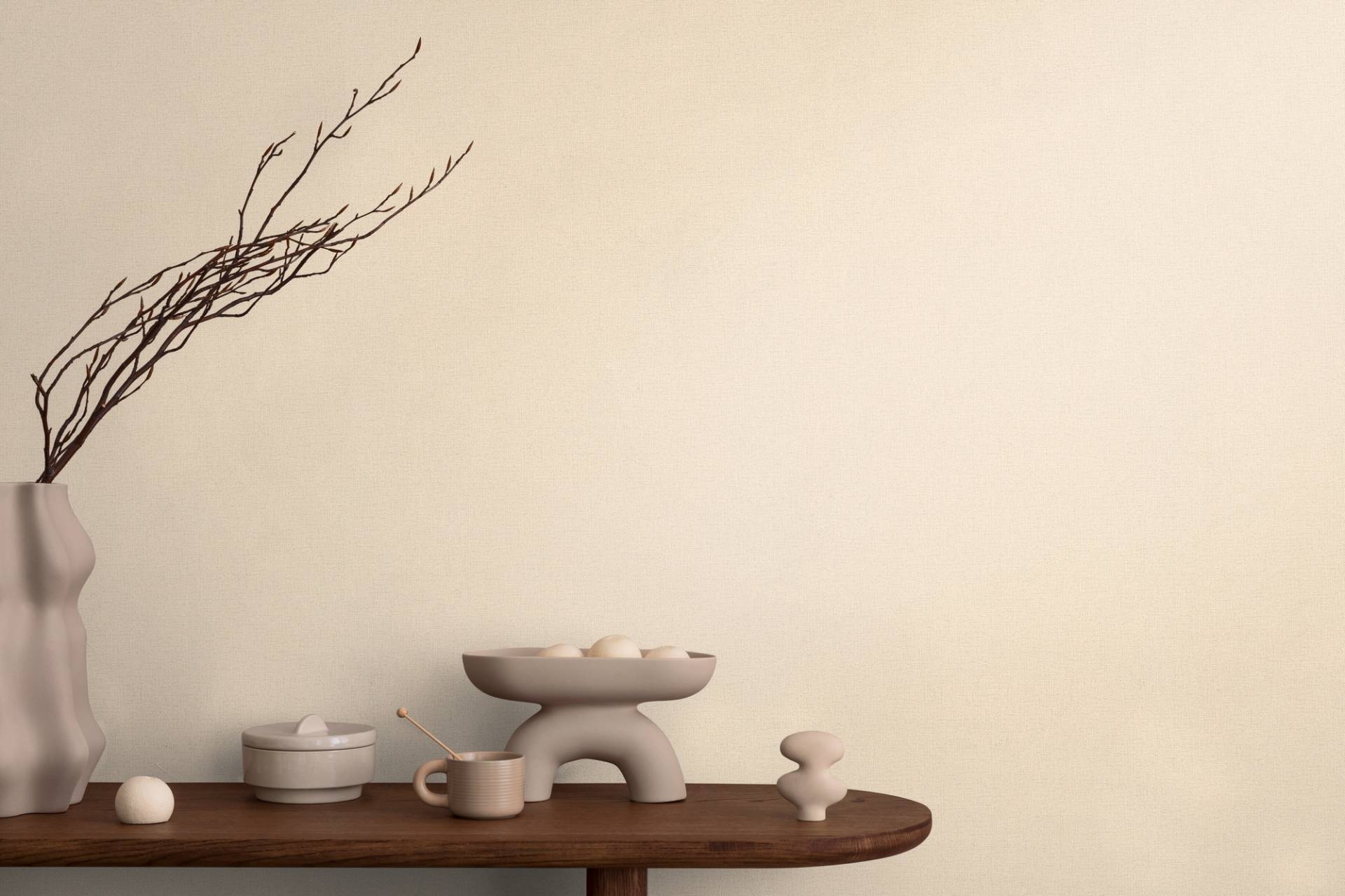 CosmoLiving by Cosmopolitan Vliestapete "Metallic Weave – Struktur-Unitapete" matt strukturiert von Cosmoliving By Cosmopolitan