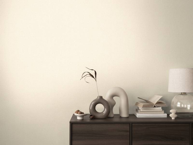 CosmoLiving by Cosmopolitan Vliestapete "Metallic Weave – Struktur-Unitapete" matt strukturiert von Cosmoliving By Cosmopolitan