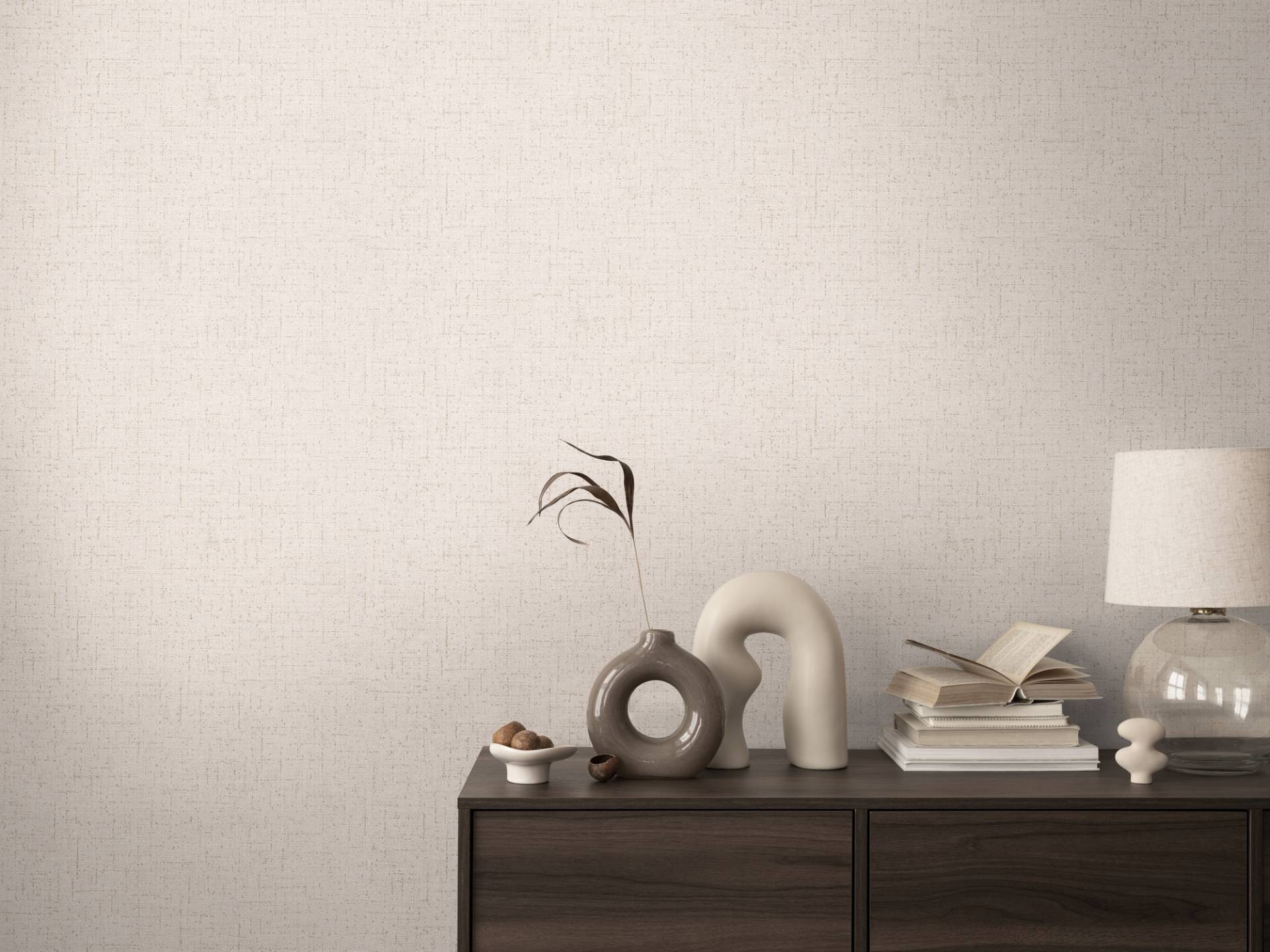 CosmoLiving by Cosmopolitan Vliestapete "Natural Texture – Struktur-Unitapete" matt strukturiert Zeitlose Vliestapete in natürlicher Leinenoptik von Cosmoliving By Cosmopolitan