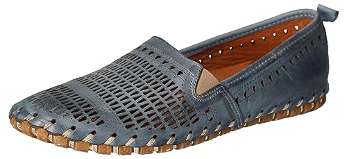 Cosmos Comfort Damen 6228-401 Flacher Slipper, blau, 40 EU von Cosmos Comfort