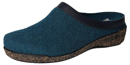 Cosmos Comfort Damen 6265-701 Hausschuh, Petrol, 38 EU von Cosmos