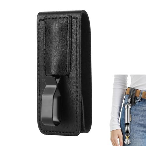 Cosmos Lichtschwert Gürtelclip Hilt Gürtelhalter Lichtschwert Taille Holster Lichtschwert Clip zur Befestigung von Lichtschwert Griff am Gürtel, Schwarz, For 3.5" Belt Wide von Cosmos