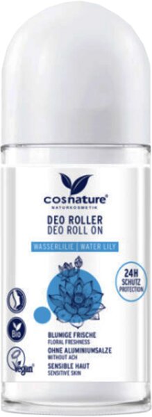 Cosnature Deo Roller Wasserlilie 50 ml von Cosnature