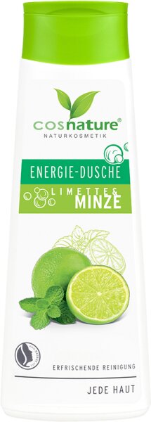 Cosnature Energie-Dusche Limette & Minze 250 ml von Cosnature