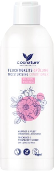 Cosnature Feuchtigkeits-Spülung Wildrose 250 ml von Cosnature