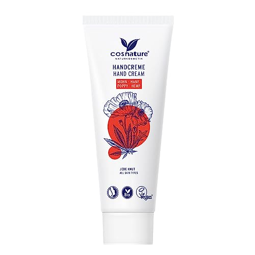 Cosnature Handcreme Mohn & Hanf Die feuchtigkeitsspendende Handcreme von Cosnature® mit Mohn und Hanf ist eine Oase der Pflege für Ihre Hände! von Cosnature