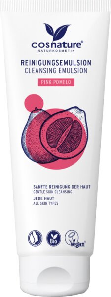 Cosnature Reinigungsemulsion Pink Pomelo 125 ml von Cosnature