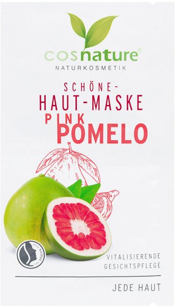 Cosnature Schöne-Haut-Maske Pink Pomelo 2 Anwendungen von Cosnature