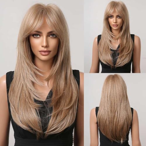 Lange Wig blonde Perücke, LC259-22, russian-federation von CosplayHero