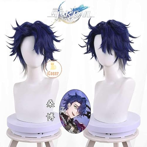 Sampo Koski Cosplay Costume Wig Honkai Star Rail, Wig Only, XS von CosplayHero