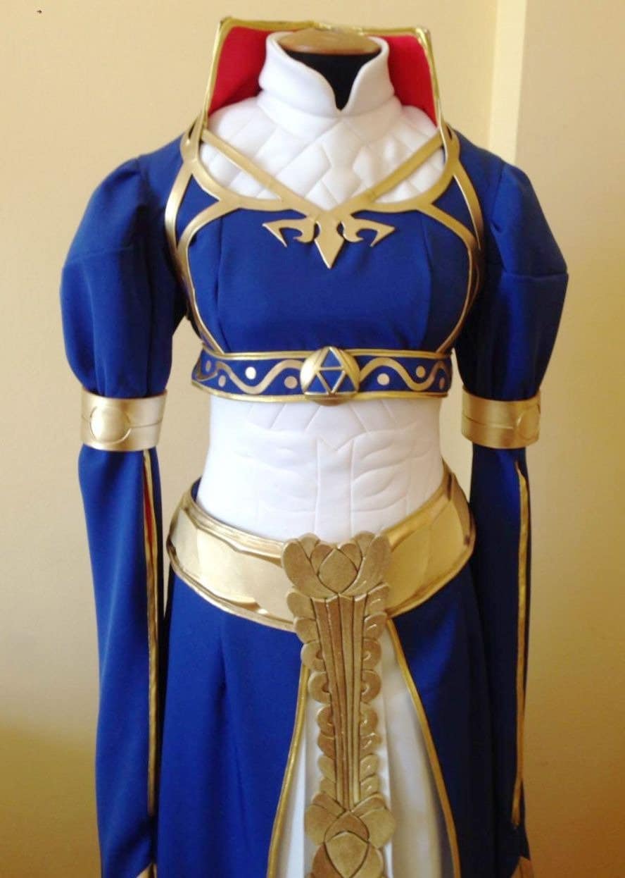 Prinzessin Zelda Atem Des Wilden Königlichen Kleides. Beides. Botw-Kostüm. Botw Cosplay-Kostüm von CosplayManiaShop