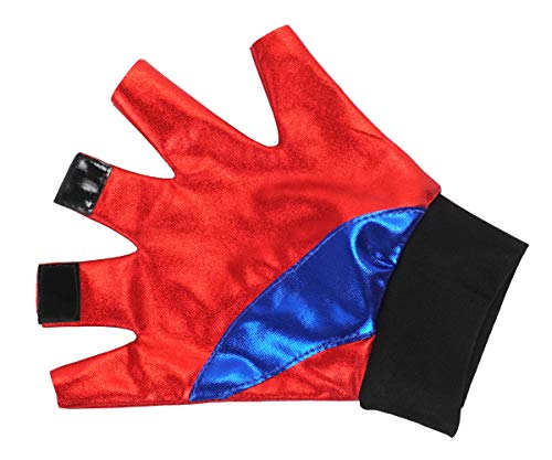 CosplayStudio Fingerloser Handschuh für Harley Kostüm | Rot/Silber CosplayStudio Fingerloser Handschuh für Harley Kostüm | Rot/Silber von CosplayStudio